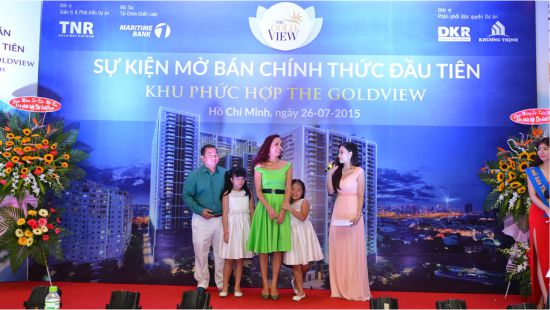 Hơn 500 căn hộ Khu phức hợp TNR THE GOLDVIEW đã có chủ