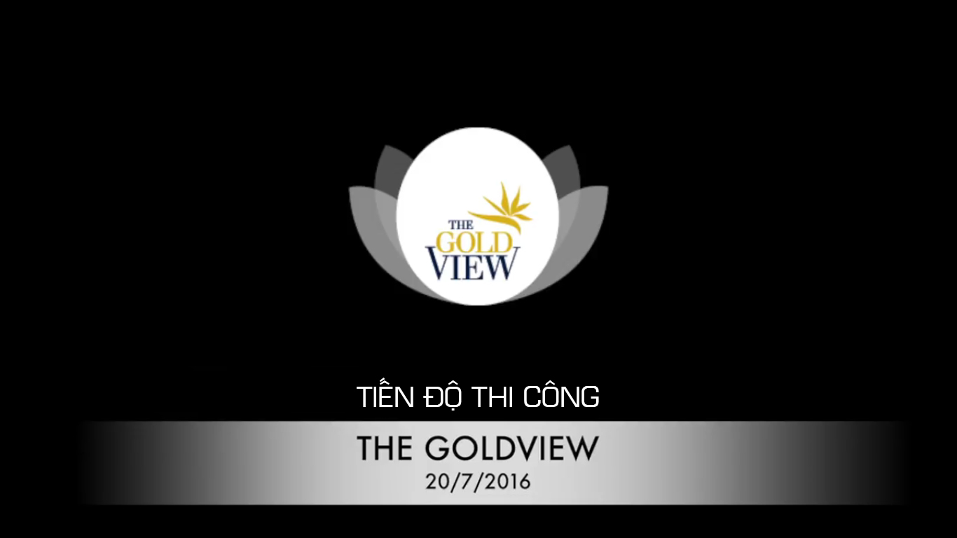 Tiến độ thi công the-Goldview ngày 20-7-2016